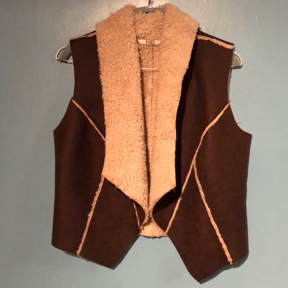 BB Dakota Faux Shearling Vest